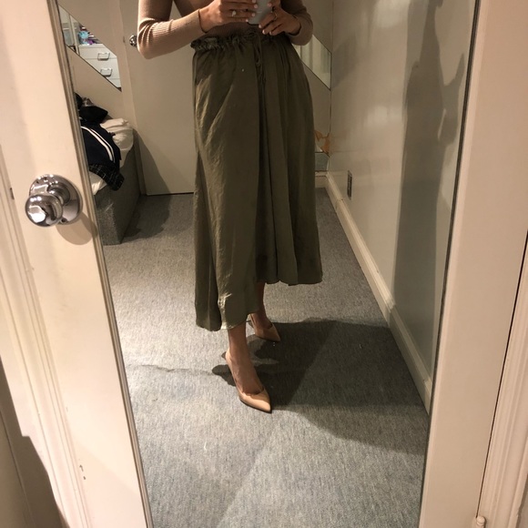 ZARA TIE WAIST SKIRT - Picture 5 of 5